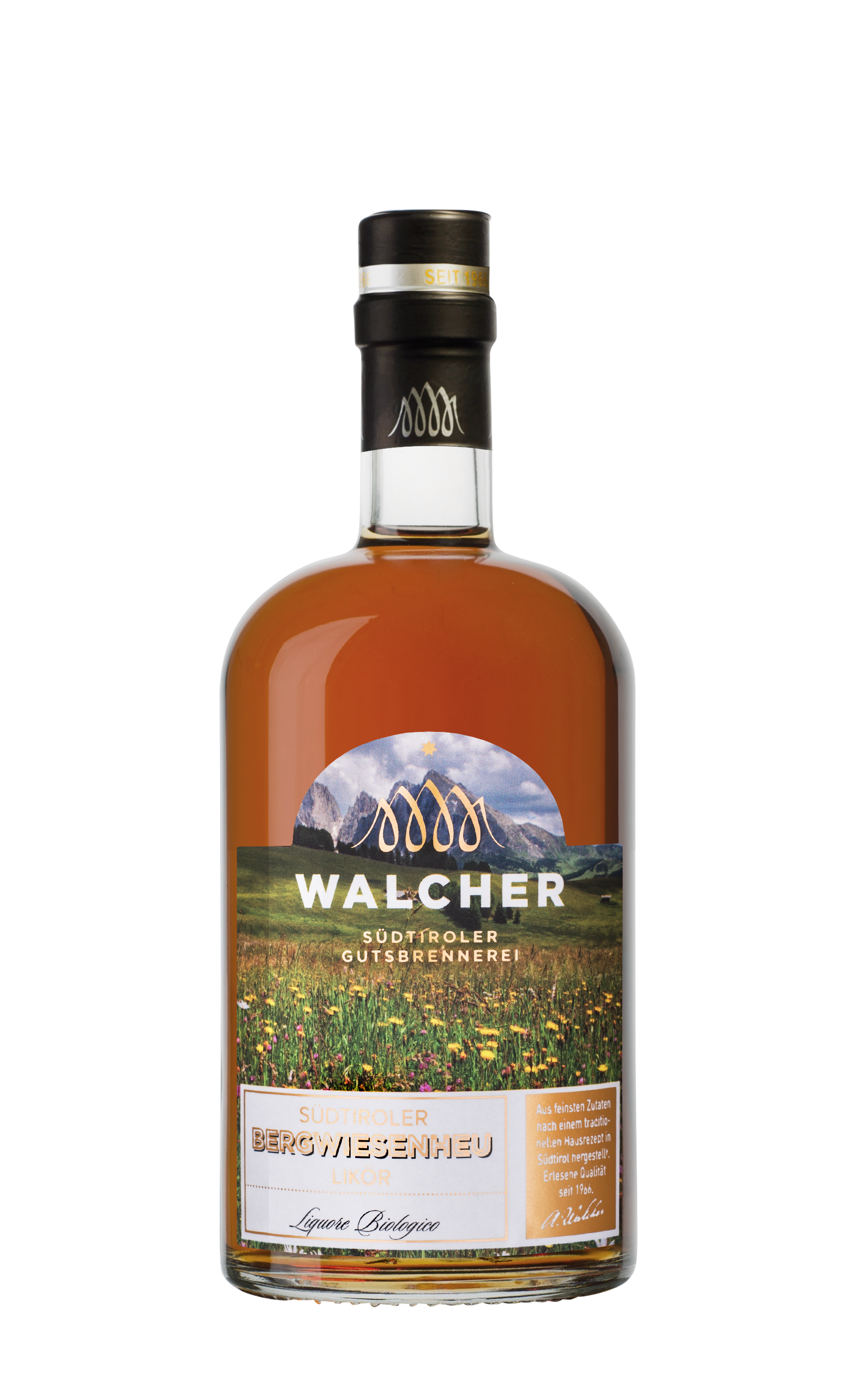 Liquore d'erbe di alta montagna