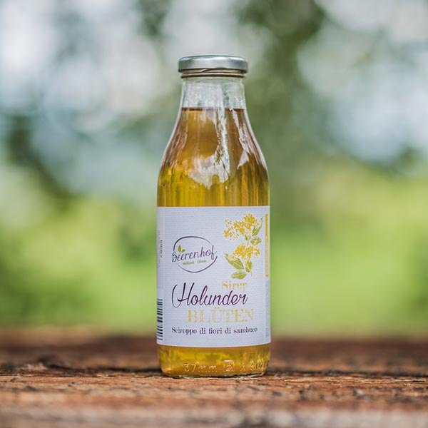 Holunderblütensirup